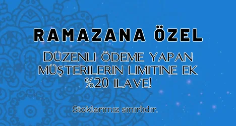 Düzenli Ödeme Yapan Müşterilere Özel: Limite Ek   İlave Kampanyası 